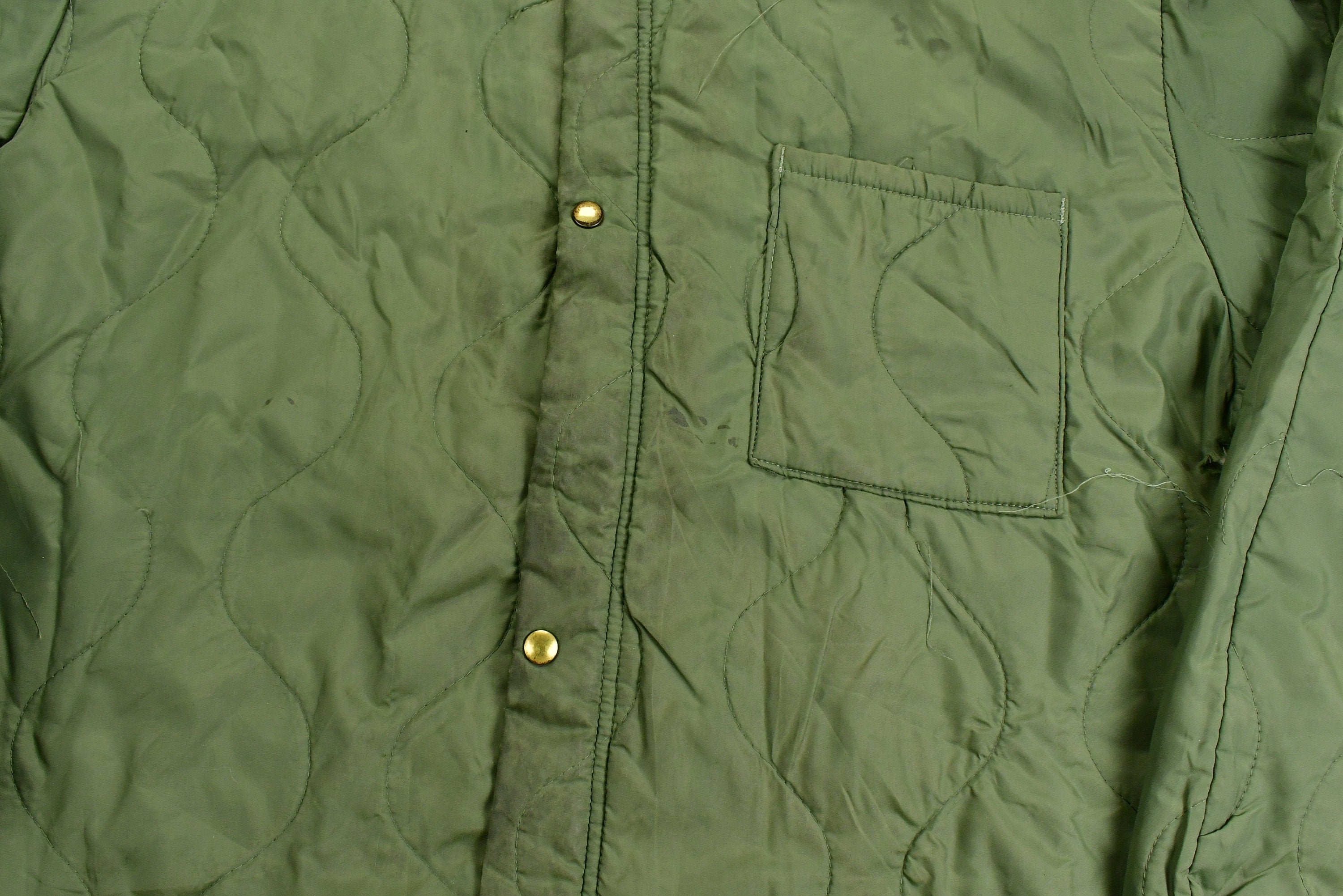 Vintage Army Military Flyer Jacket Liner