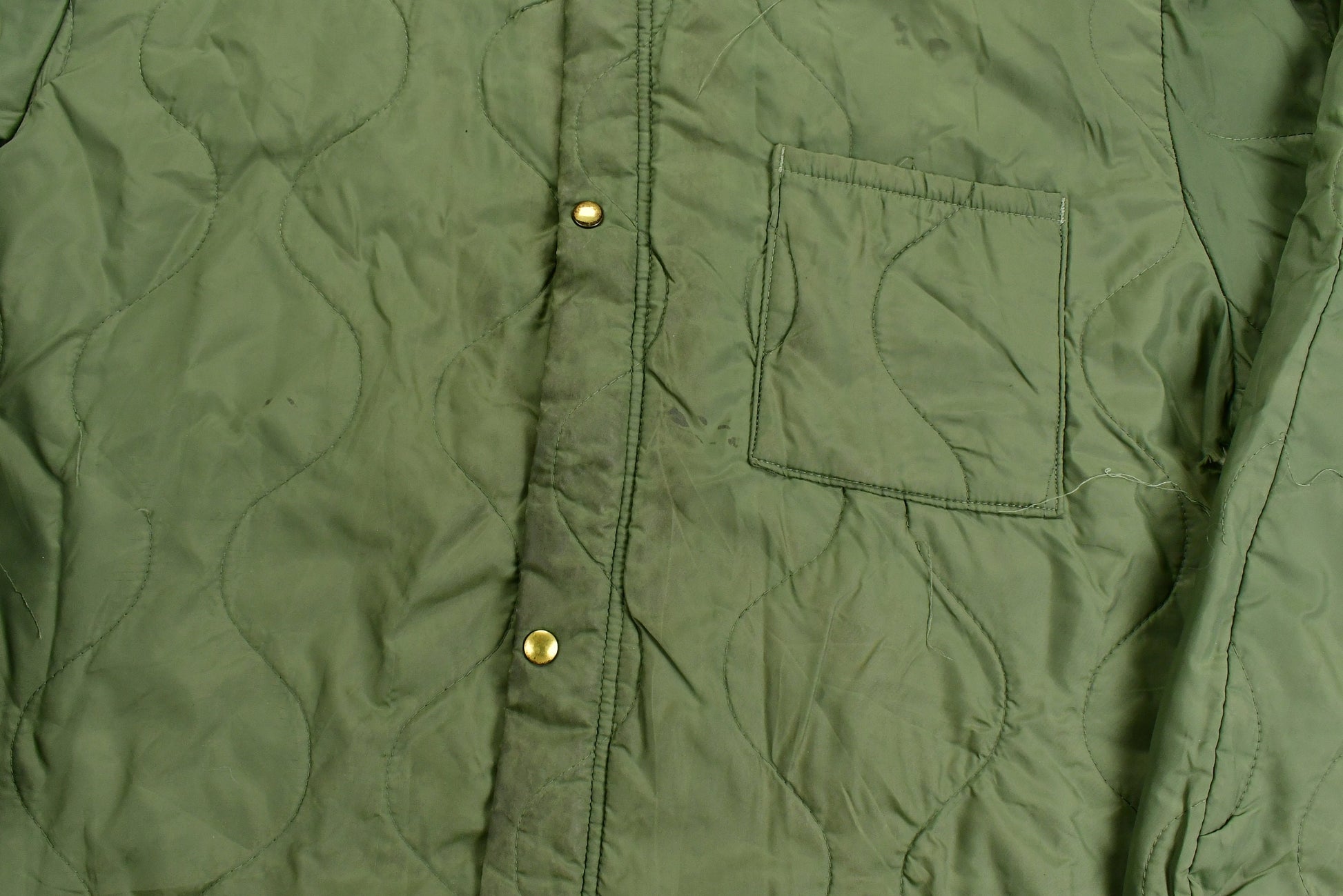 Vintage Army Military Flyer Jacket Liner /