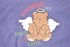 Vintage 1990s Angel Grandkids Teddy Bear Double Collar Crewneck Sweatshirt Women's L