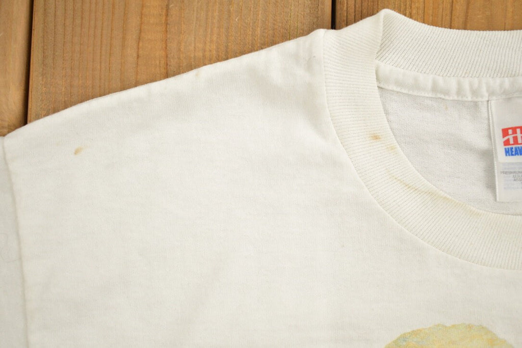 Vintage 1990s Soft-coated Wheaten Terrier Theme Graphic T-Shirt