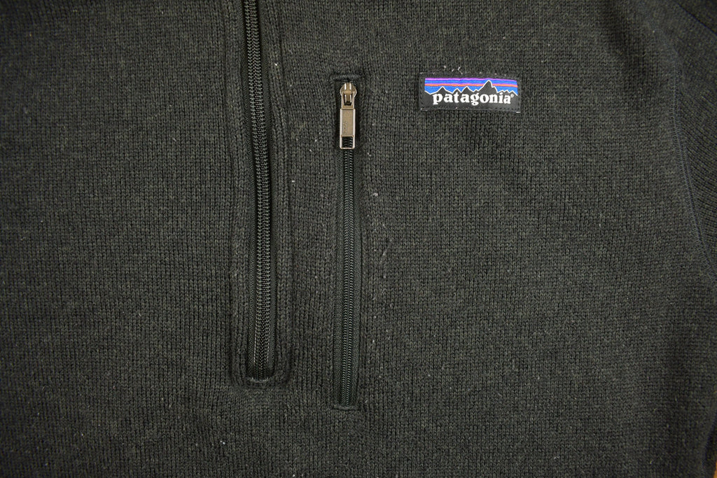 Vintage 1990s Patagonia Blank Quarter Zip Sweatshirt