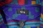 Vintage 1980s Pasta Aztec Fleece Sweater