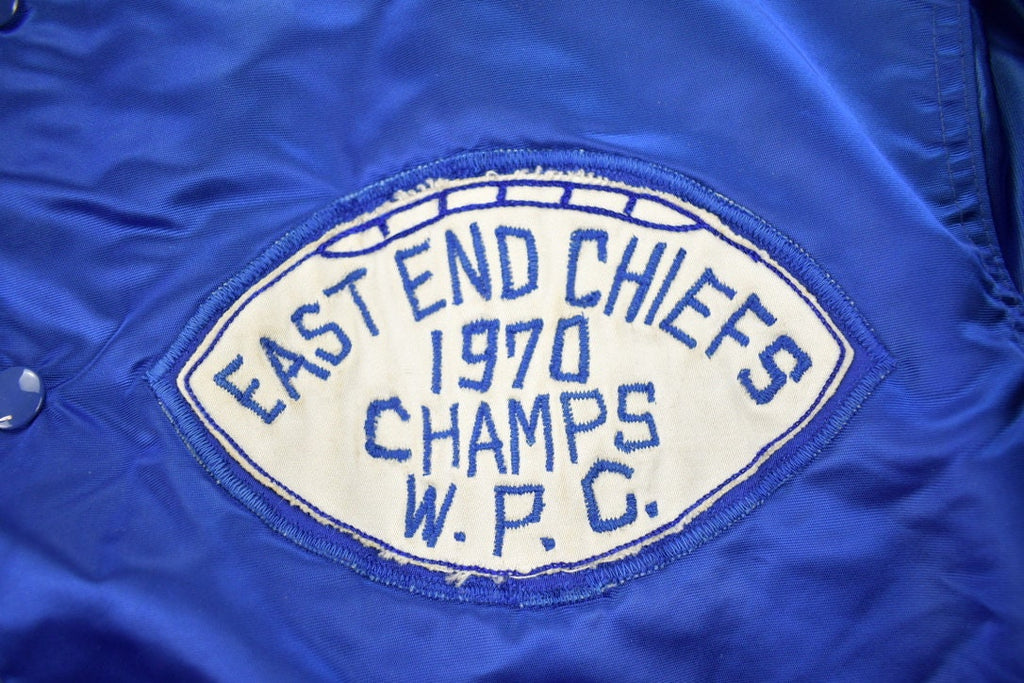 Vintage 1970s East End Chiefs New York Bomber Jacket