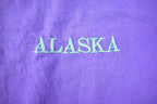 Vintage 1990s Alaska Bear Tracks Souvenir T Shirt Made In USA