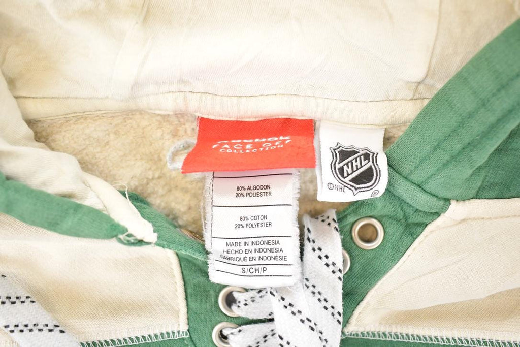 Vintage 1990s Reebok Minnesota Wild NHL Hockey Hoodie Sweatshirt Mens L