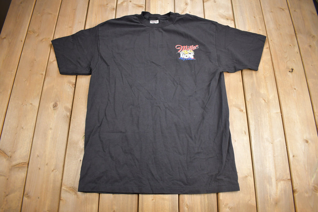 Vintage 1996 Rusty Wallace Miller Racing T-Shirt
