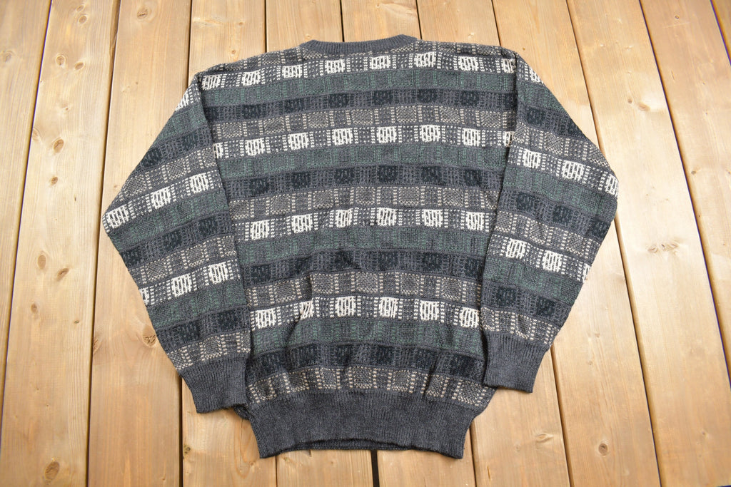 Vintage 1990s Jantzen Knitted Crewneck Sweater