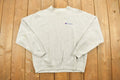 Vintage 1990s Champion Blank Grey Crewneck Sweatshirt