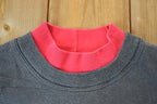 Vintage 1990s Cardinal Double Collar Embroidered Crewneck