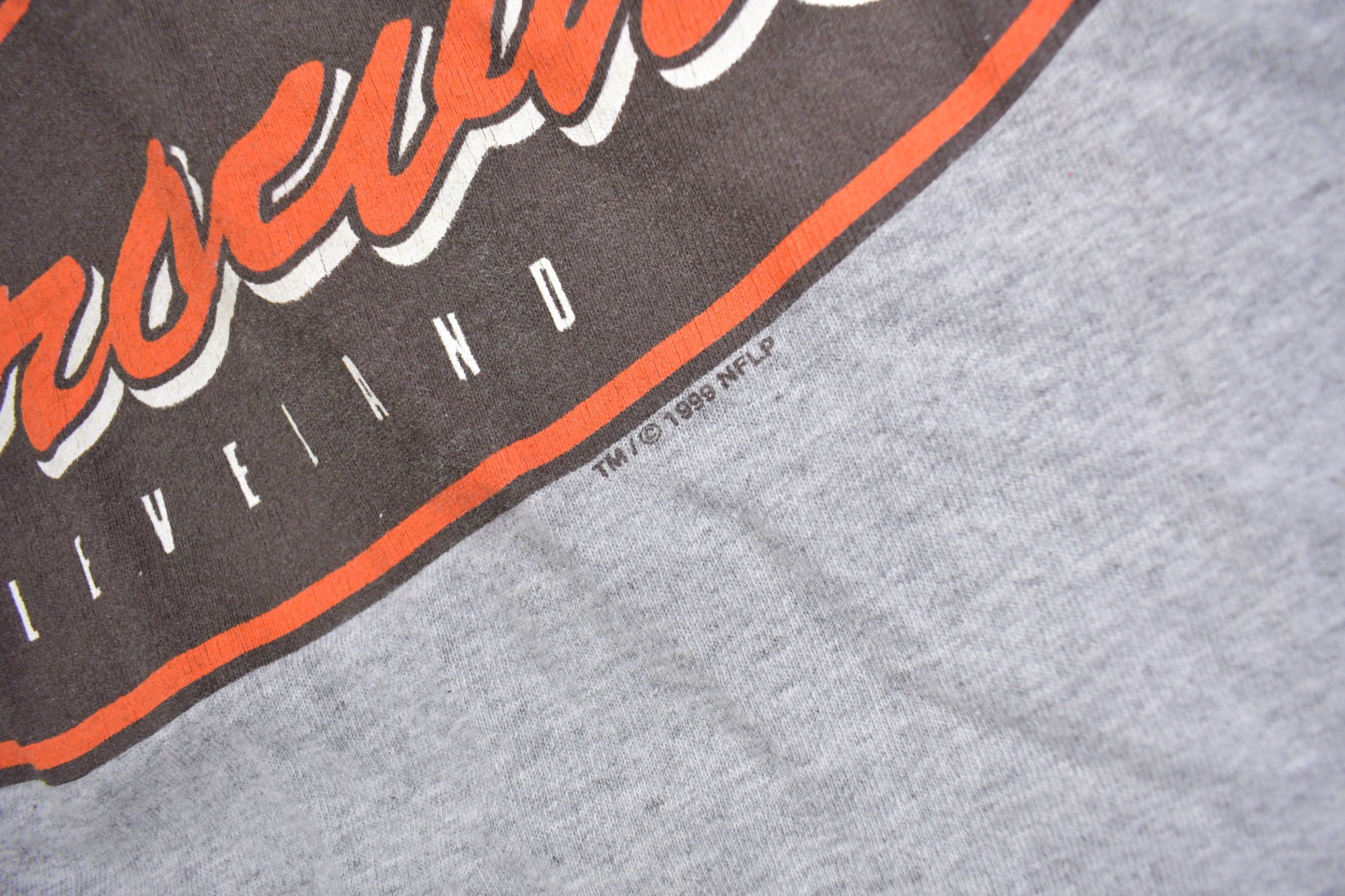 Vintage 1999 Cleveland Browns NFL Long Sleeve Graphic T-Shirt