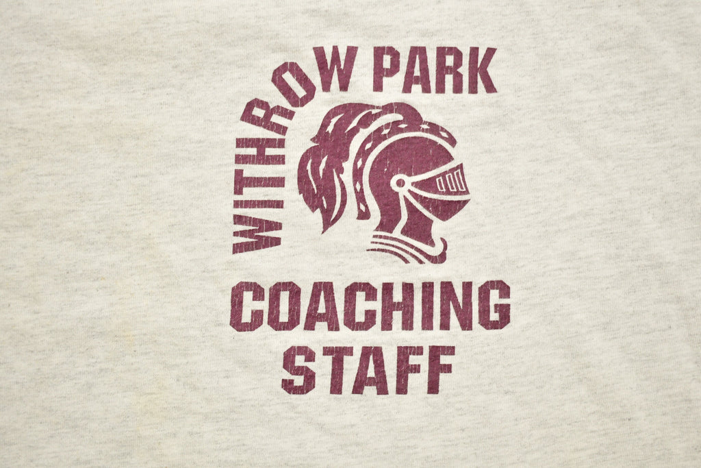 Vintage 1990s Withrow Park Coaching Staff Collegiate T-Shirt