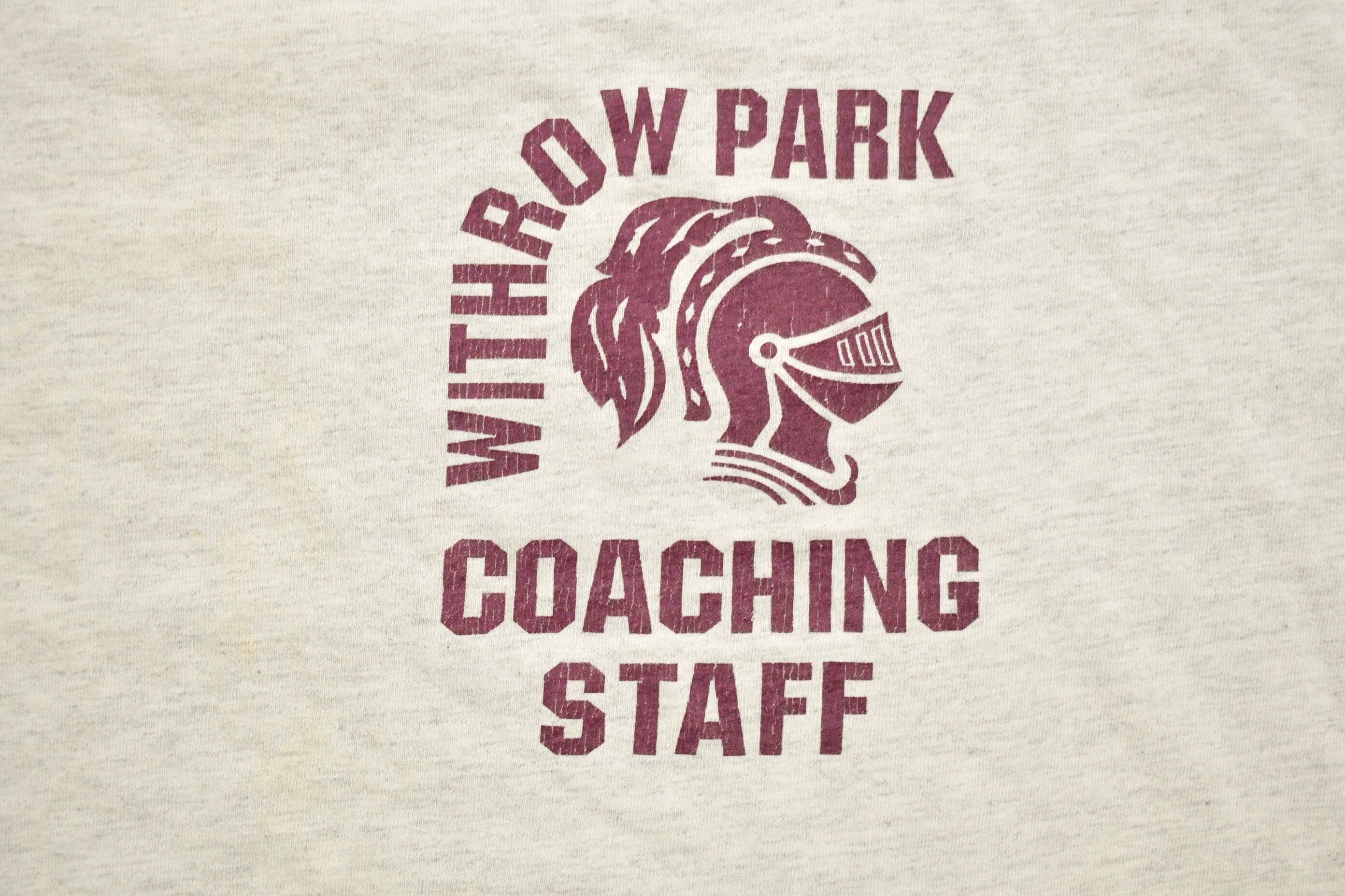 Vintage 1990s Withrow Park Coaching Staff Collegiate T-Shirt