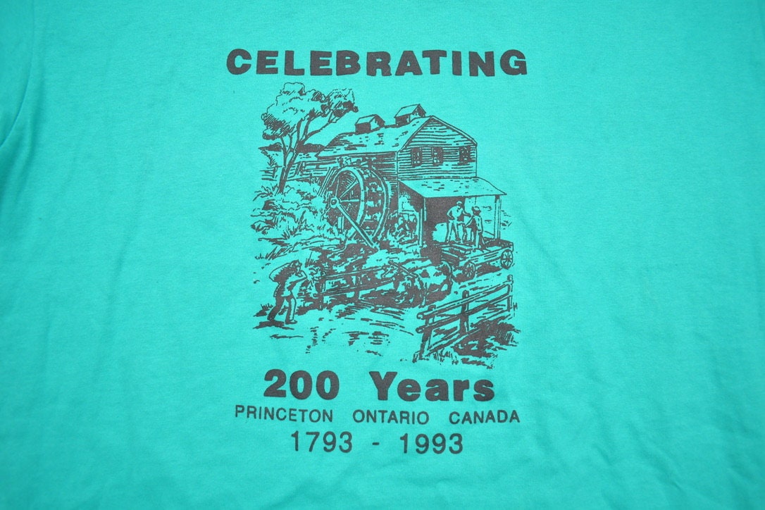 Vintage 1990s Princeton Ontario Souvenir T Shirt