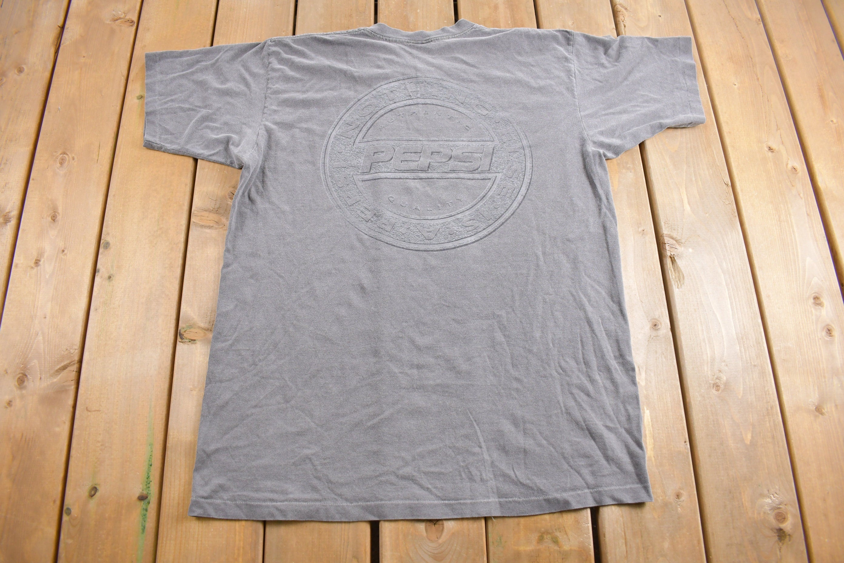 Vintage 1990s Pepsi Soda Promo Graphic T Shirt