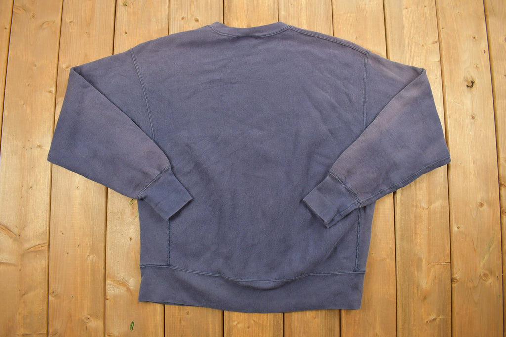 Vintage 1990s Lee BPS Surgeons Navy Crewneck Sweatshirt