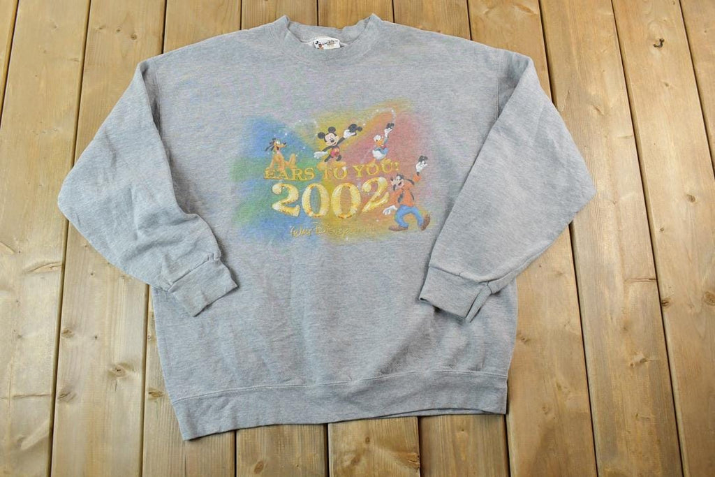 Vintage 2002 Walt Disney World Mickey Mouse Disney Crewneck