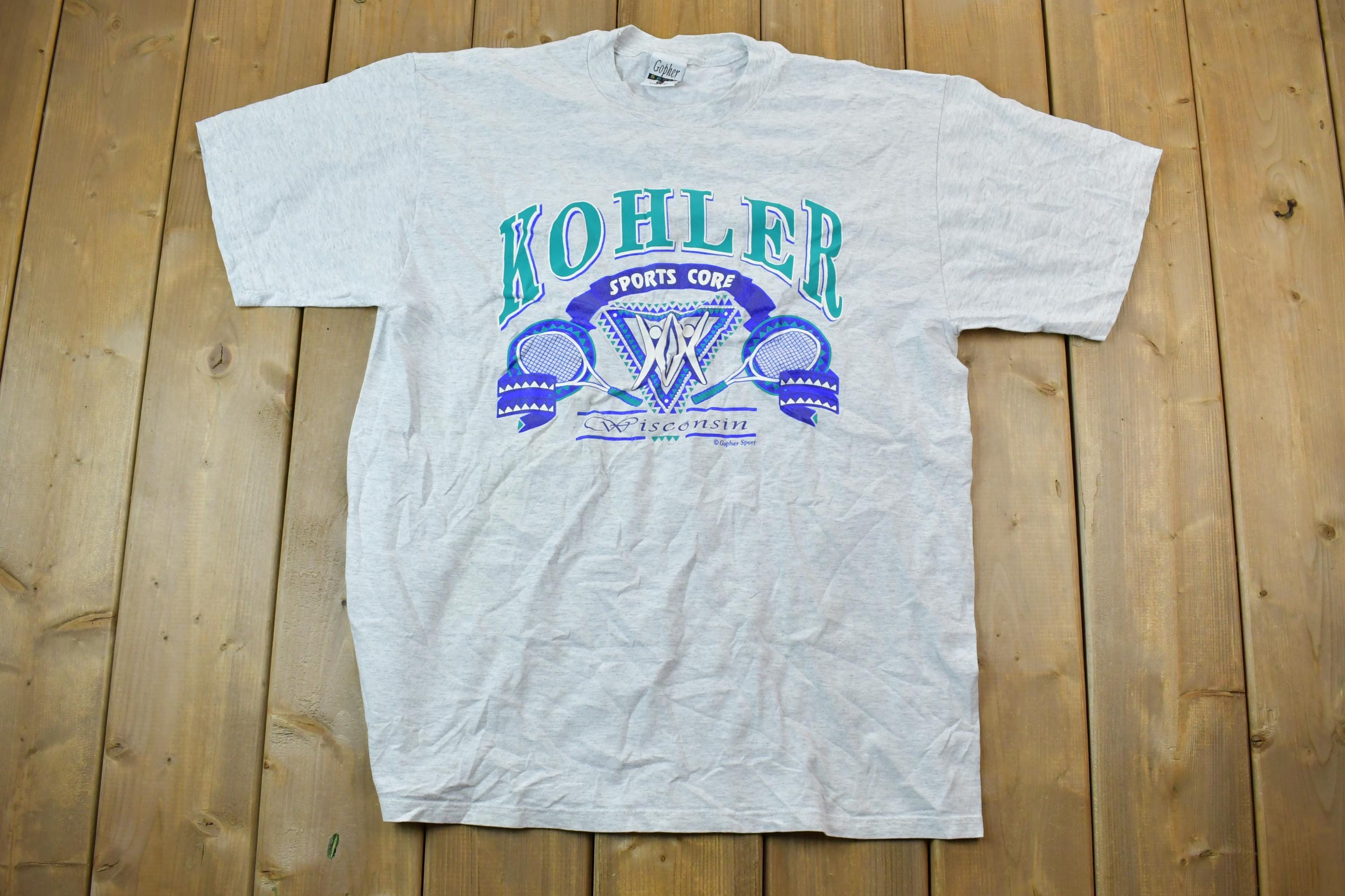 Vintage 1990s Kohler Wisconsin Sports Core Souvenir T-Shirt