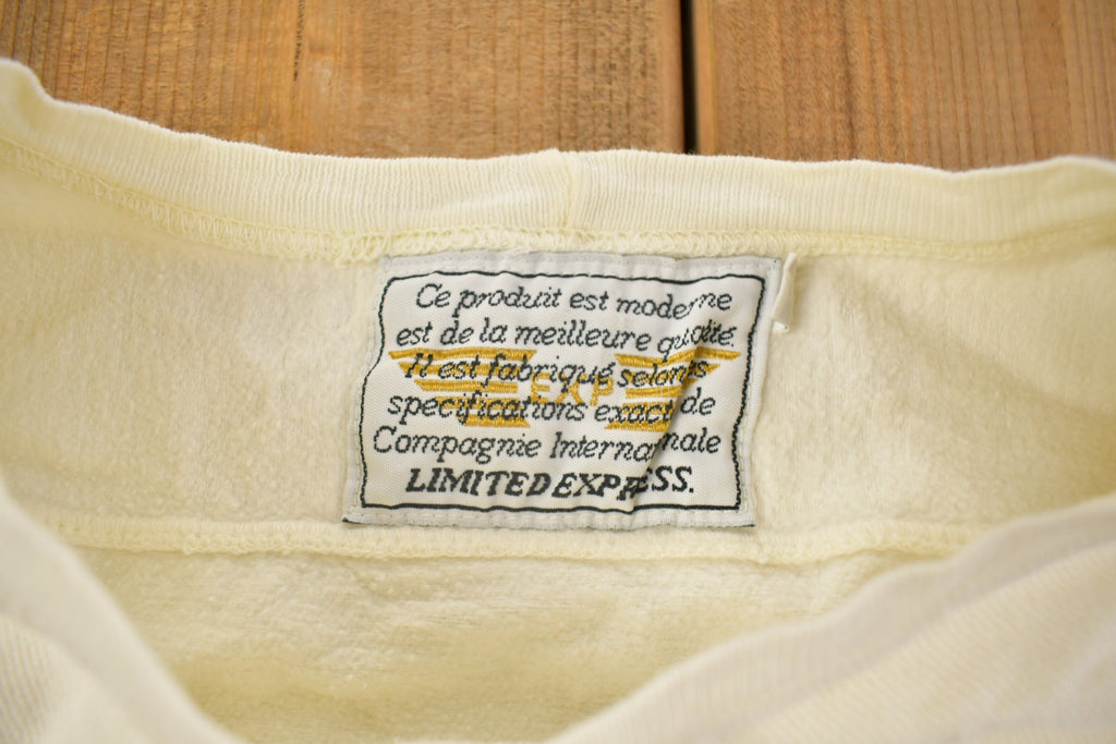 Vintage 1990s Limited Express Blank Crewneck Sweatshirt