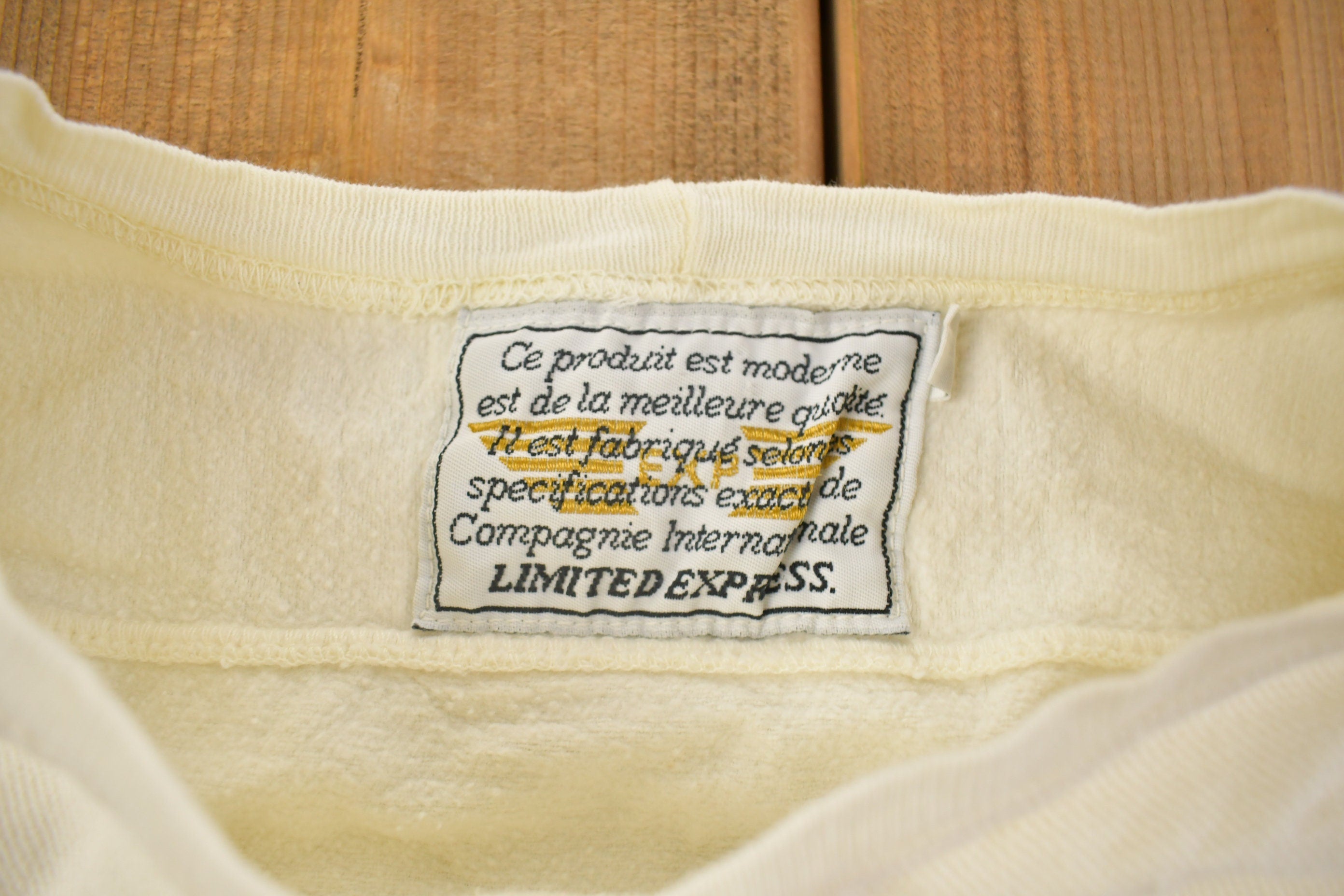 Vintage 1990s Limited Express Blank Crewneck Sweatshirt
