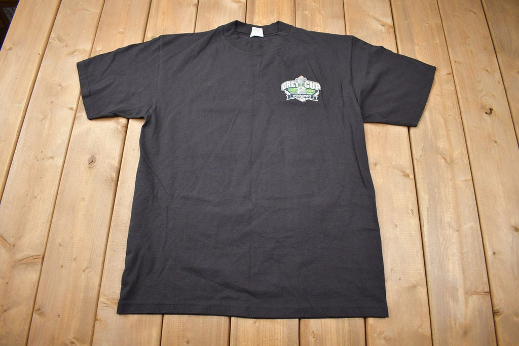 Vintage 1998 Winnipeg CFL Grey Cup Graphic T Shirt