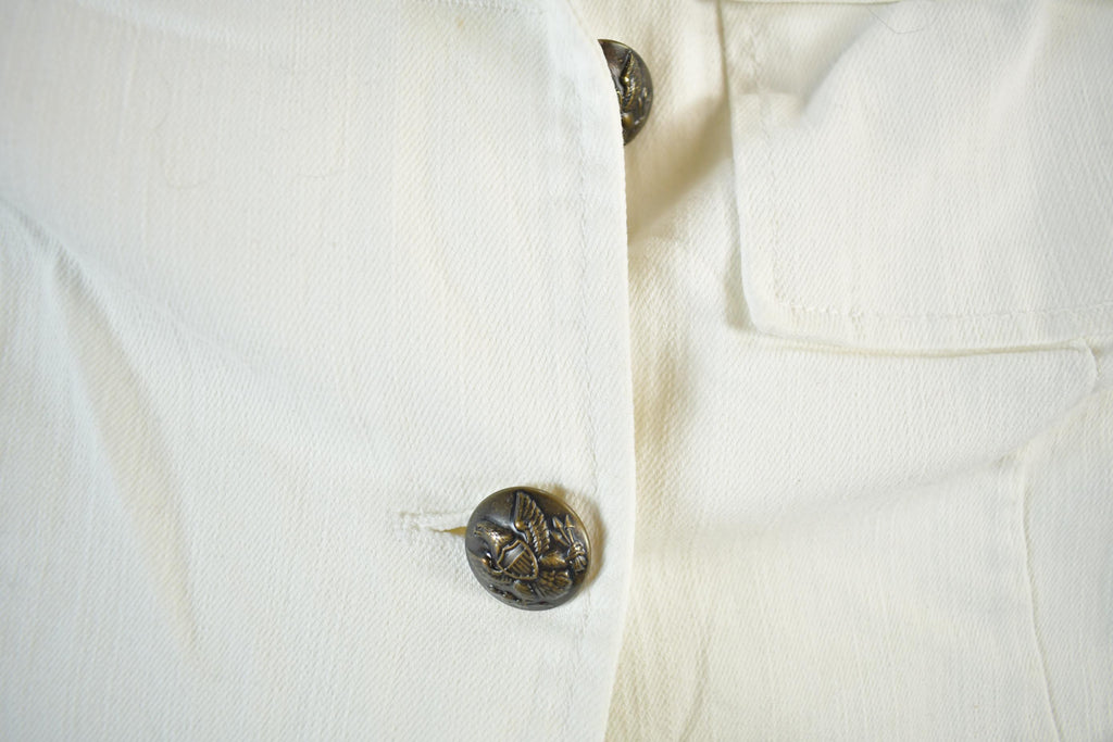 Vintage 2000s Lauren Ralph Lauren Short Sleeve Denim Button Up Shirt Womens M
