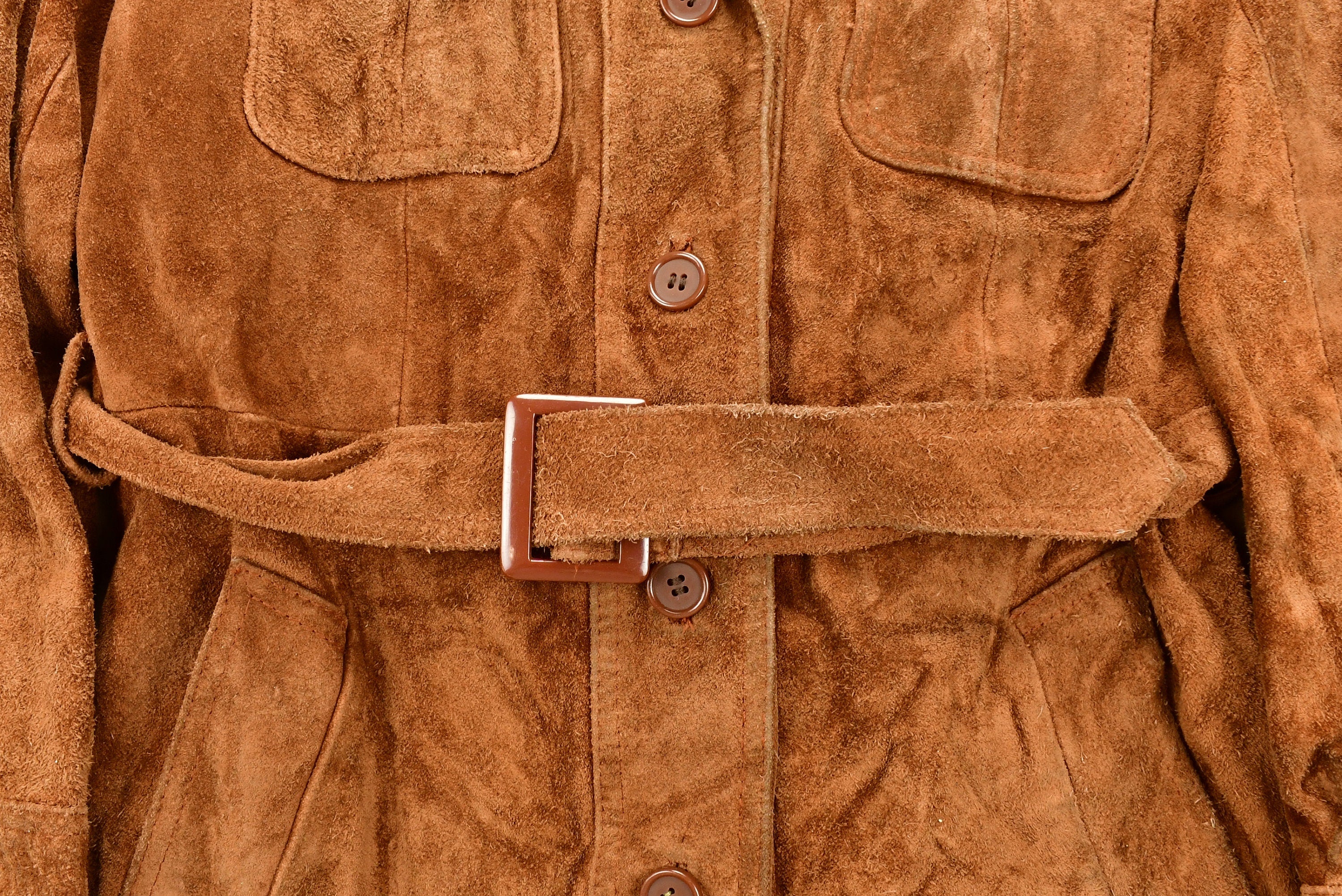 Vintage 1980s The Tannery Leather Suede Women's Jacket