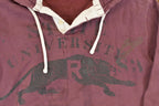 Vintage 1990s Polo By Ralph Lauren State Henley Hoodie Men's Medium