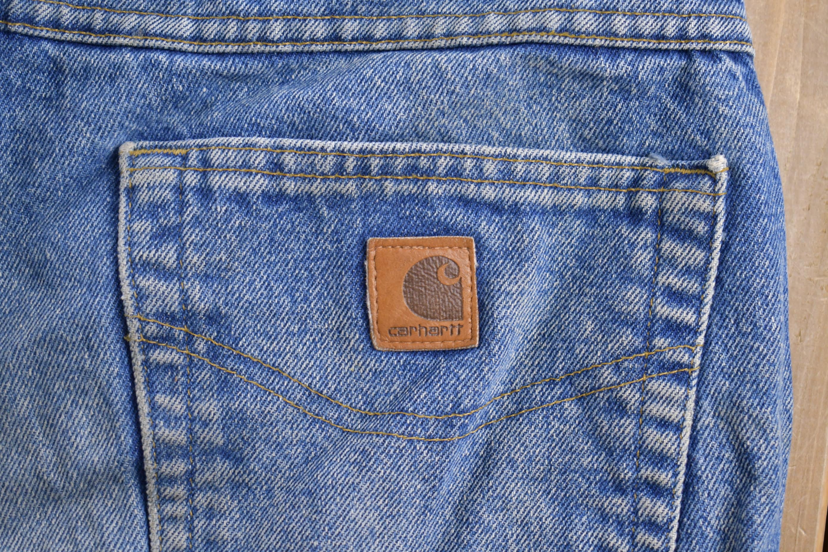 Vintage 1990s Carhartt Work Jeans Size 35 x 26.5
