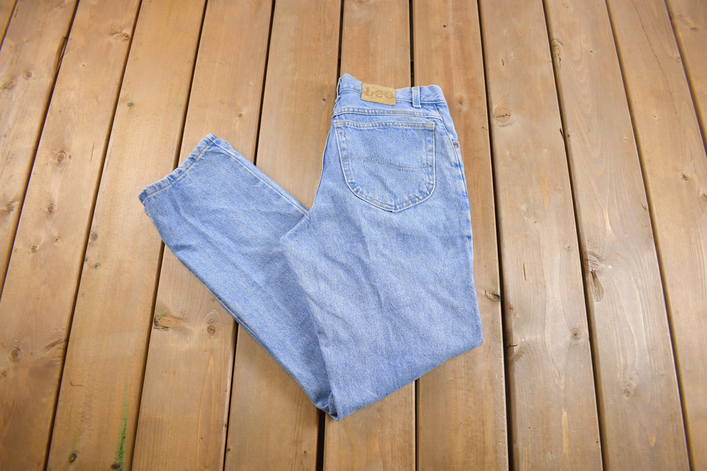 Vintage 1980s Lee Light Wash Jeans Size 31 x 30