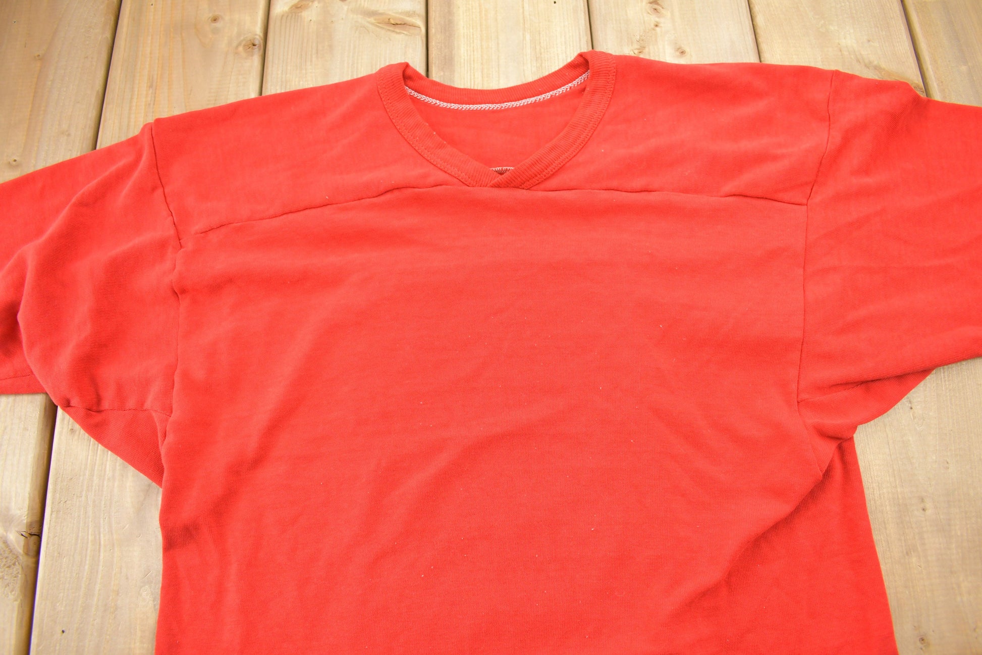 Vintage 1970s Russell Athletics Blank Football Jersey