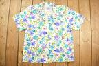 Vintage 1990s Bobbie Brooks Floral Button Up Shirt