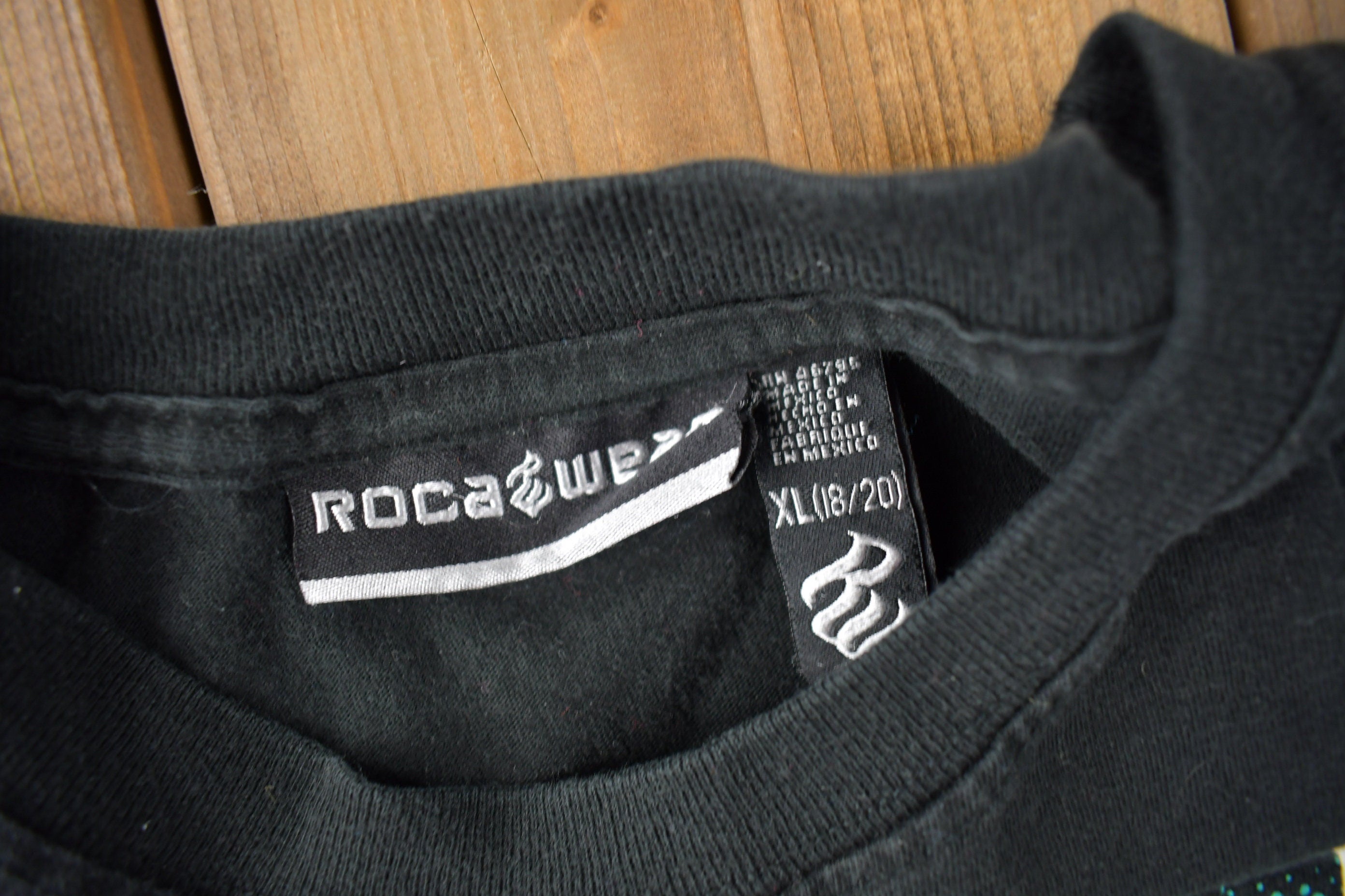 Vintage 1990s Rocawear Graphic T Shirt Women's T Shirt