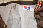 Vintage 1990s Chicago Bears Satin Button Up NFL Football Swingster Jacket