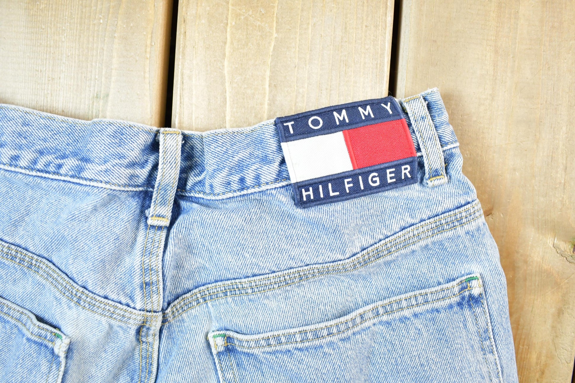 Vintage 1990s Tommy Hilfiger Denim Jeans Size 30 x 30 Made In USA