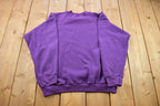 Vintage 1990s Blank Fruit Of The Loom Raglan Crewneck Sweatshirt