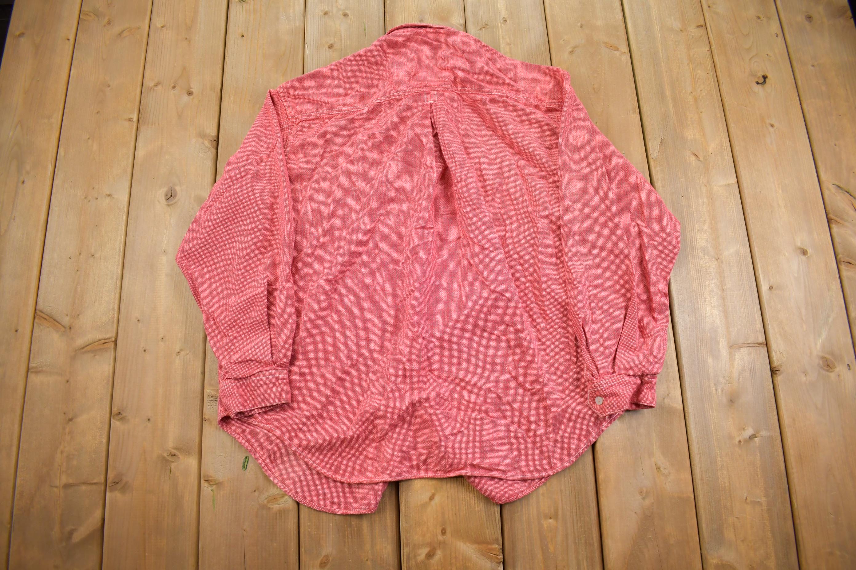 Vintage 1980s Levis Western Style Button Up Rodeo Shirt