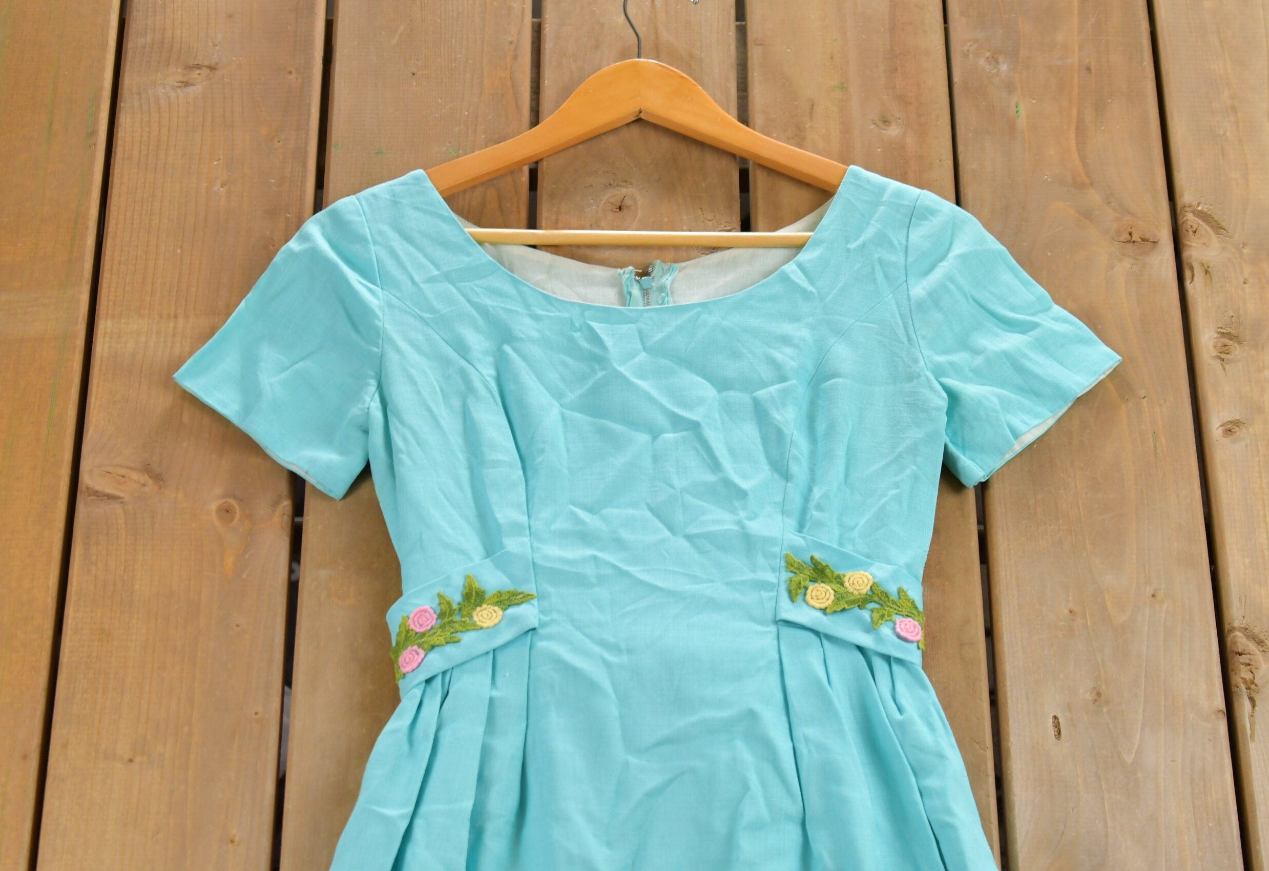 Vintage 1960s Maxi Dress