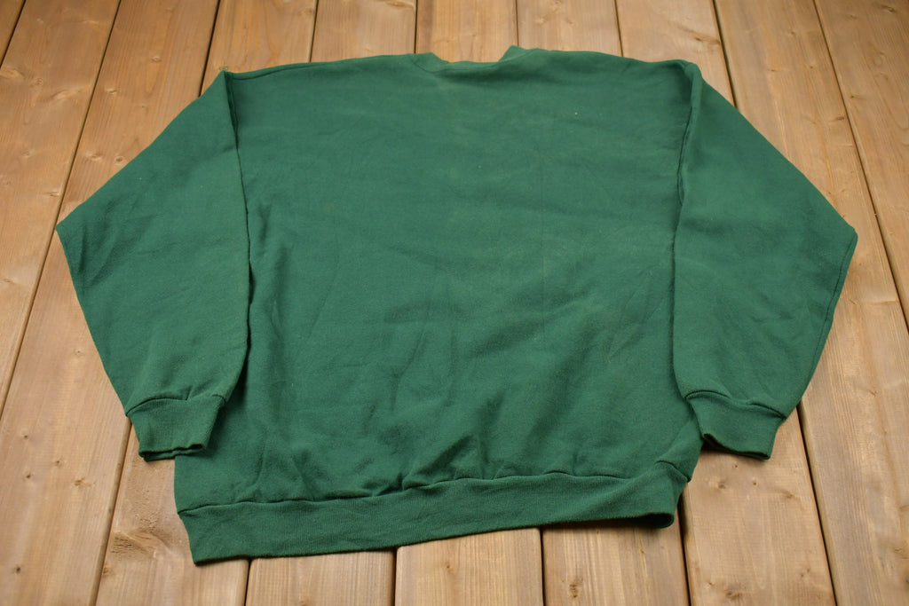 Vintage 1990s Lee Made In USA Santa Funny Quote Christmas Sweater