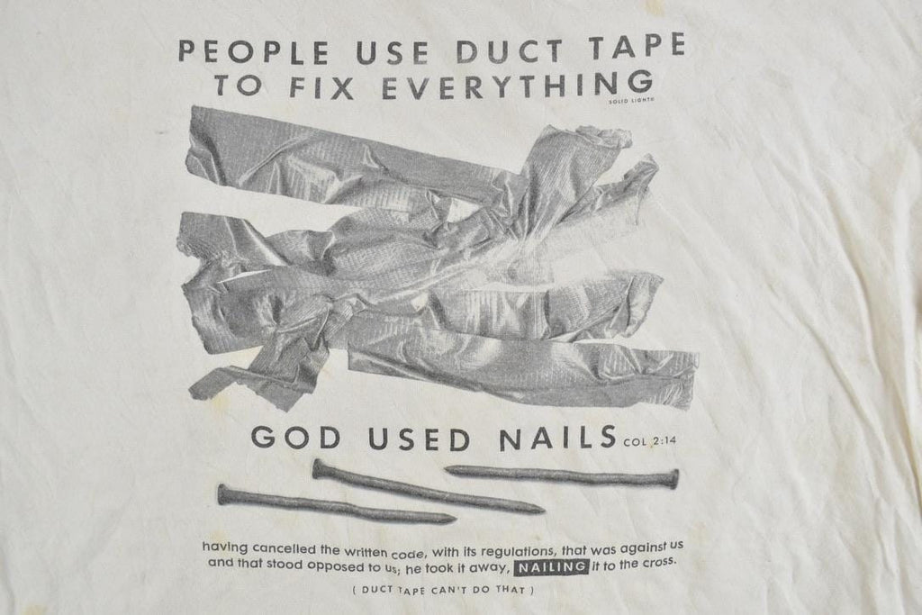 Vintage 1990s God Used Nails Souvenir T-Shirt
