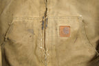 Vintage 1990s Carhartt Hooded Chore Jacket