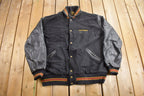 Vintage 1990s Pat Carney Studio Leather Varsity Jacket