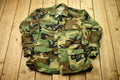 Vintage 1990s Camo Military Field Jacket