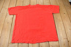 Vintage 1990s Naughty & Nice Single Stitch Graphic T-Shirt Made In USA