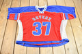 Vintage 1990s Cropped Fit Revere High School Mesh Football Jersey Size Xl