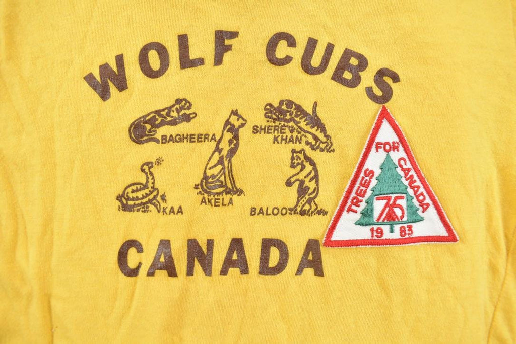 True Vintage 1983 Cub Scouts Of Canada Graphic T Shirt
