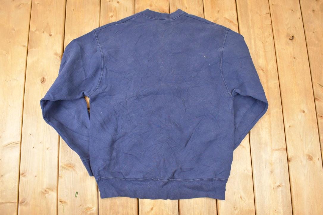 Vintage 1990s Kananaskis Canadian Rockies Embroidered Crewneck Sweatshirt Men's L
