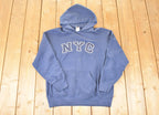 Vintage 1990s New York City Hoodie Sweatshirt Men's L