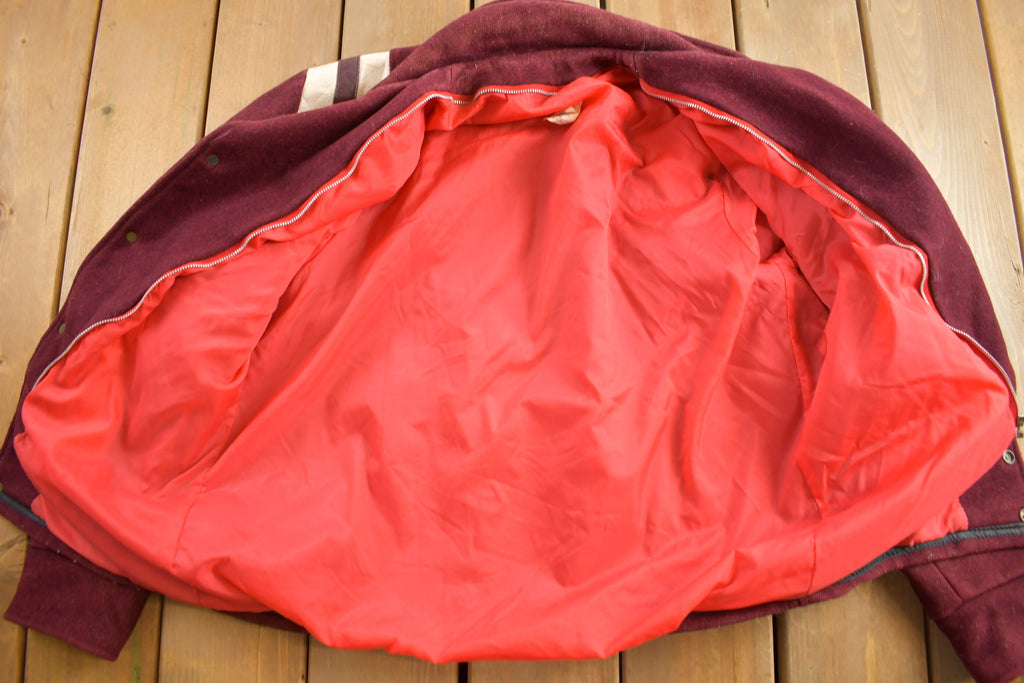 Vintage 1983 Midget O'leary Maroons PEIC Champs Varsity Jacket
