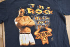 Vintage 1990s The Rock Doesn't Bleed Graphic T-Shirt