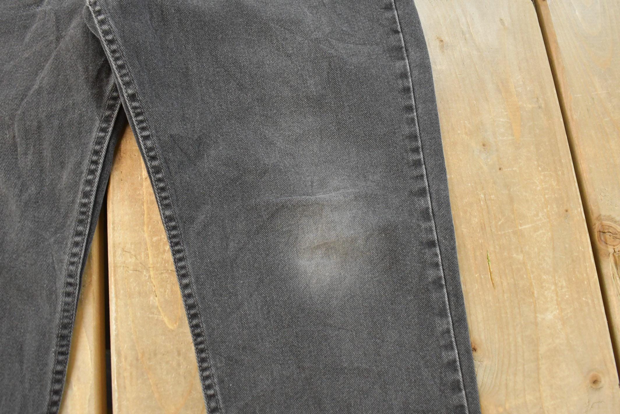 Vintage 1990s Levi's 512 Slim Tapered Fit Pants Men's 34 x 28 / 90s Denim Jeans / Vintage Levis / Retro Jeans